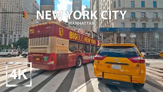 4K Driving in Downtown NYC - Manhattan - Upper East Side to Central Park - HDR - USA (part 1)