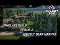 Planet Zoo | Grizzly Bear Habitat | Zoo Discovery | Speedbuild