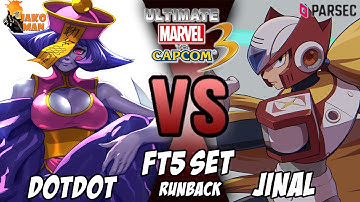 UMVC3 Parsec FT5 Set Runback - DotDot VS JiNaL