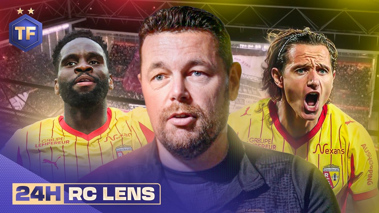 On a passé 24H en INSIDE à Lens avec Odsonne Édouard,  Pierre Sage et Ruben Aguilar 🔴🟡