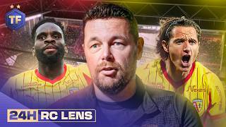 On a passé 24H en INSIDE à Lens avec Odsonne Édouard,  Pierre Sage et Ruben Aguilar 🔴🟡