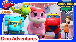 [GOGODINO Dinosaur Adventure] Full Episodes | EP0126 | Compilation | Dinosaurs for Kids | Cartoon