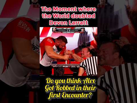 Devon Larratt Vs Alex Kurdecha First Armwrestling Match | Has Devon Really Cheated ?#armwrestling