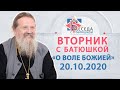 Вторник с Батюшкой 20.10.2020. Беседа о.Андрея с прихожанами. "О воле Божией".