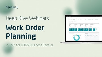 Work Order Planning - EAM for Microsoft Business Central