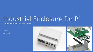 Pi 3B+ and a Phoenix Contact RPI-BC Industrial Enclosure