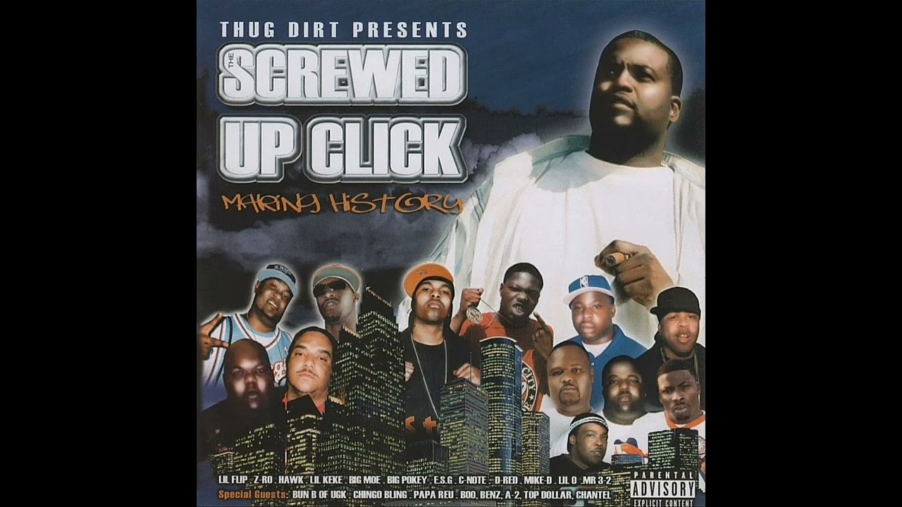 Thug Dirt Presents The Screwed Up Click - Making History (2005