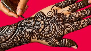 New Simple Beautiful Bridal Mehndi Design Easy Mehndi Design Mehndi Designs Mehndi
