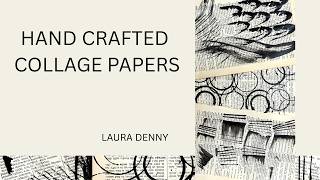 Hand Crafted Collage Paper