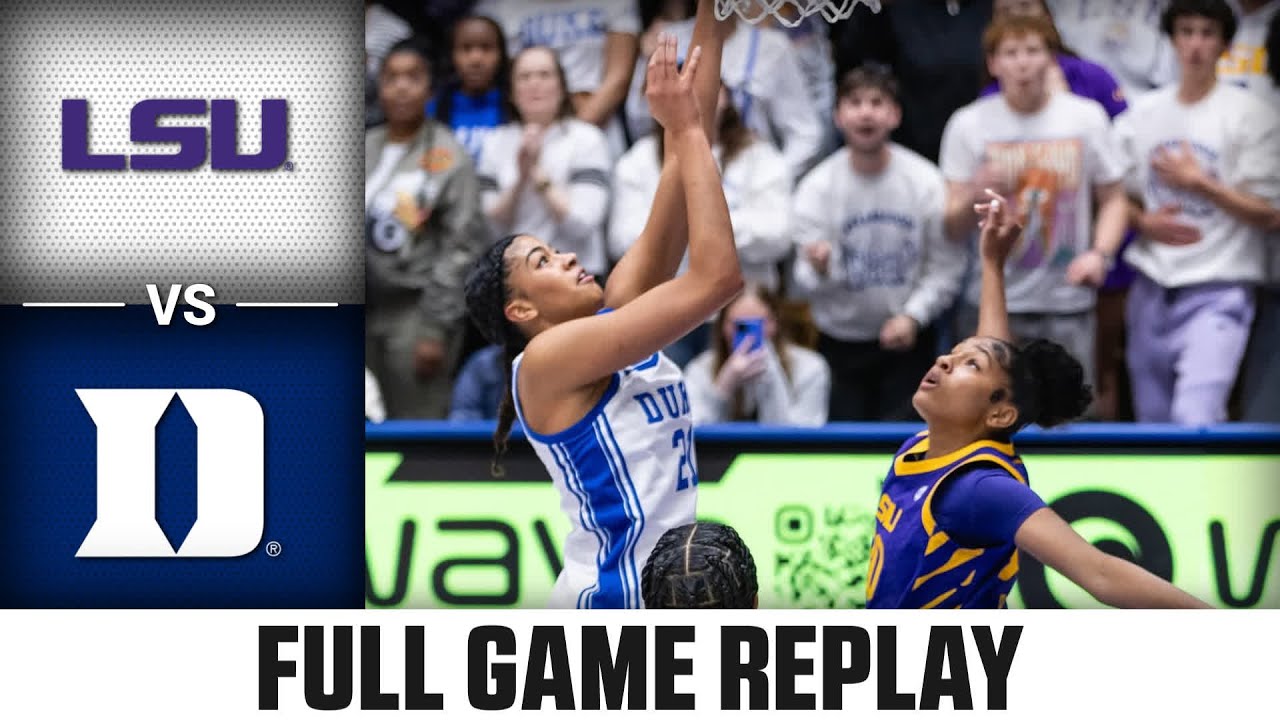 LSU vs. Duke Full Game Replay | 2025-26 ACC Women's Basketball