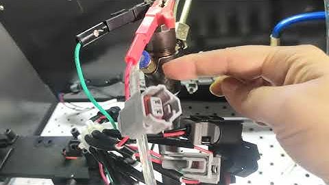 nantai NTS709 common rail injectors testing