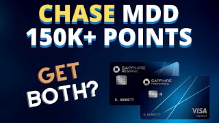 Get BOTH Chase Sapphire Cards - 150K+ Points - Advanced Credit Card Strategy - Modified Double Dip