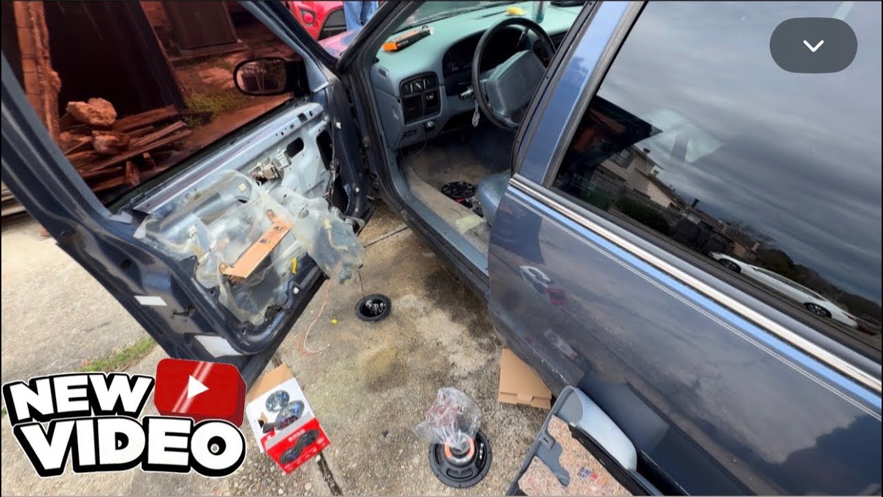 INSTALLING NEW 6.5 BOSS DOOR SPEAKERS 🔊 🔥😲🥶 - YouTube
