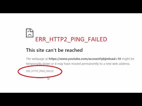 Ping failure