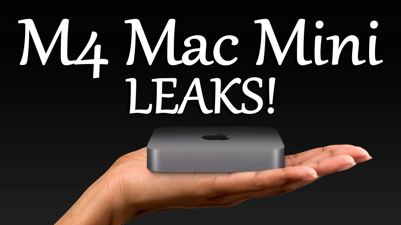 M4 Mac Mini Redesign Confirmed - Tiny Mighty in 2024 !! - YouTube