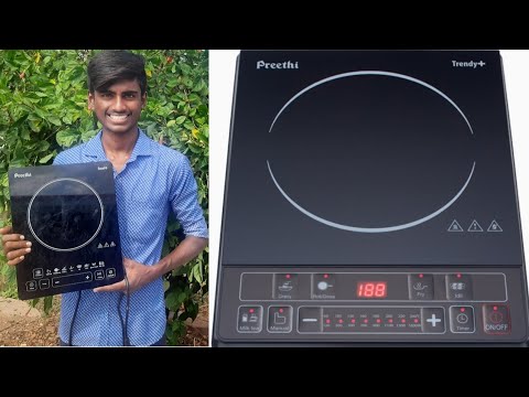 Preethi Induction Stove working Method | Preethi Excel Plus 117 1600-Watt Induction Cooktop (Black)