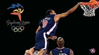 Yahoo! Sports Favorite Olympic Moment: Vince Carter Dunks on Frederic Weis  - Orlando Pinstriped Post