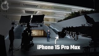 How Apple Filmed Their Event With iPhone 15 Pro | RARE BTS FOOTAGE