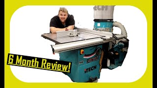 6 Month Review/Follow up ITECH 250mm /SIP 01332 10' Cast Iron Table Saw