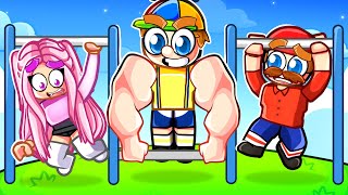 MAX LEVEL Strength in Pull Up Simulator!