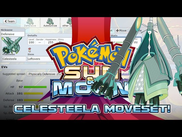 What is a good moveset for Celesteela? - PokéBase Pokémon Answers