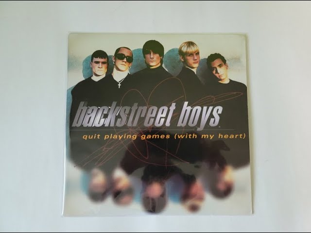 Backstreet Boys – Quit Playing Games (With My Heart) (1997, Vinyl