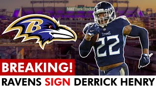 Derrick Henry Signing With Ravens In 2024 NFL Free Agency | Ravens News & Contract Details