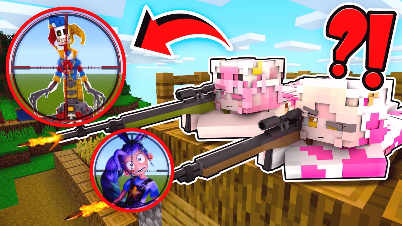 MOMON MOOCI & MILO MEMUSNAHKAN MONSTER PROTOTYPE YANG INVASI KAMPUNG VILLAGER!