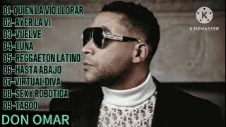 LAS MEJORES CANCIONES DE DON OMAR VOL 1 REGGAETON MIX 2024
