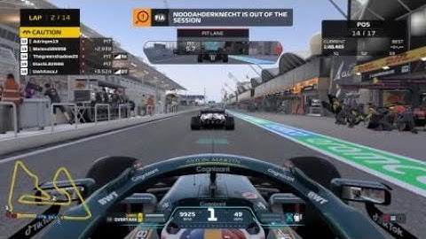 F1® 2021 - Speeding in the pit lane