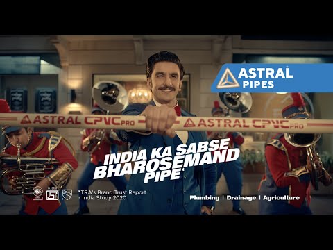 India Ka Sabse Bharosemand Pipe | Astral Pipes featuring Ranveer Singh