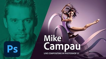 Compositing in Photoshop CC with 3D objects and Adobe Stock - Live with Mike Campau | Creative Cloud
