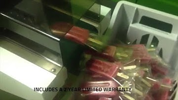 FW 400F Flow Wrapper - Wrapping Ice Cream Bars (Popsicles)