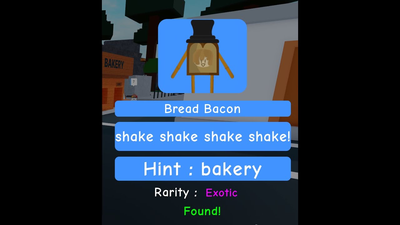 How To Get The Bread Bacon - All 5 Bread Pieces Locations - Find The Bacons [Roblox]