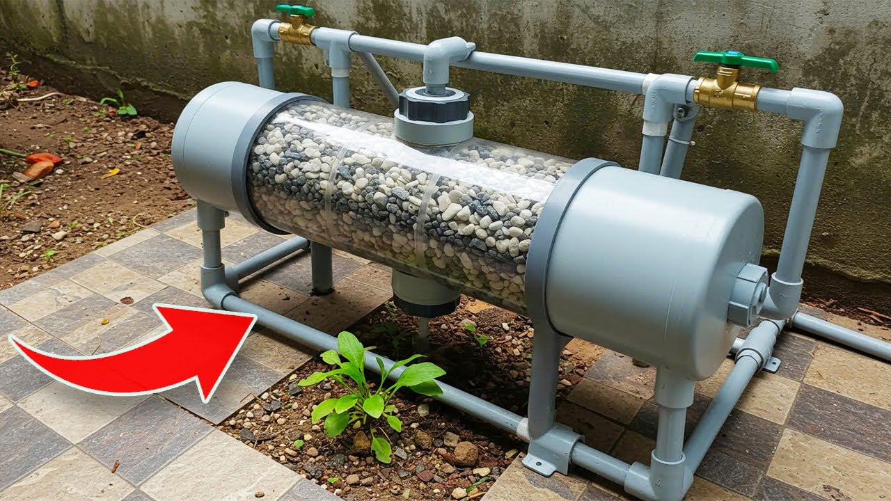 Old Plumber DIYs Endless Free Plumbing for His Home! He Doesn't Have to Pay Bills Anymore!