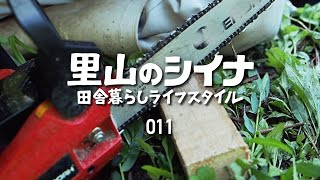 田舎暮らし 011 古民家の掃除 地元のスーパー 庭木の伐採
