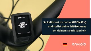 So kalibriest du deine AUTOMATiQ und stellst deine Trittfrequenz bei deinem Specialized ein.