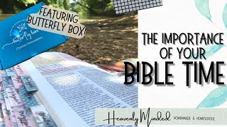 The Importance of YOUR Bible Time 📖🦋 Featuring Butterfly Box (and a SPECIAL promo code for YOU!) screenshot 2