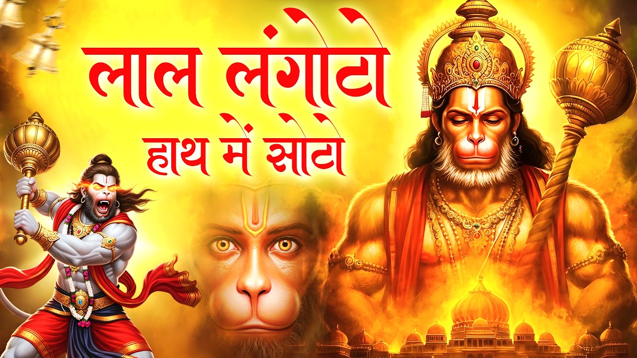 लाल लंगोटा हाथ में सोठो - Lal Langoto Hath Me Soto [ Slow & Reverb version ]Shri Hanuman Lofi Bhajan