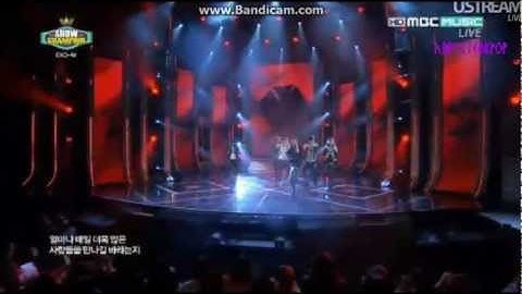[120515] Exo-M Mama at Show! Champion