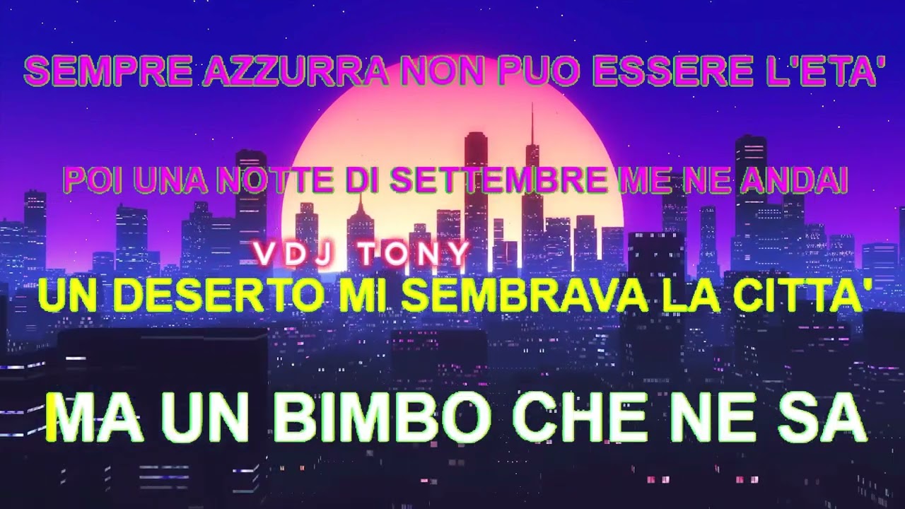 IO VAGABONDO REMIX KARAOKE VDJ TONY MASTER