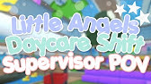 little angels daycare roblox application