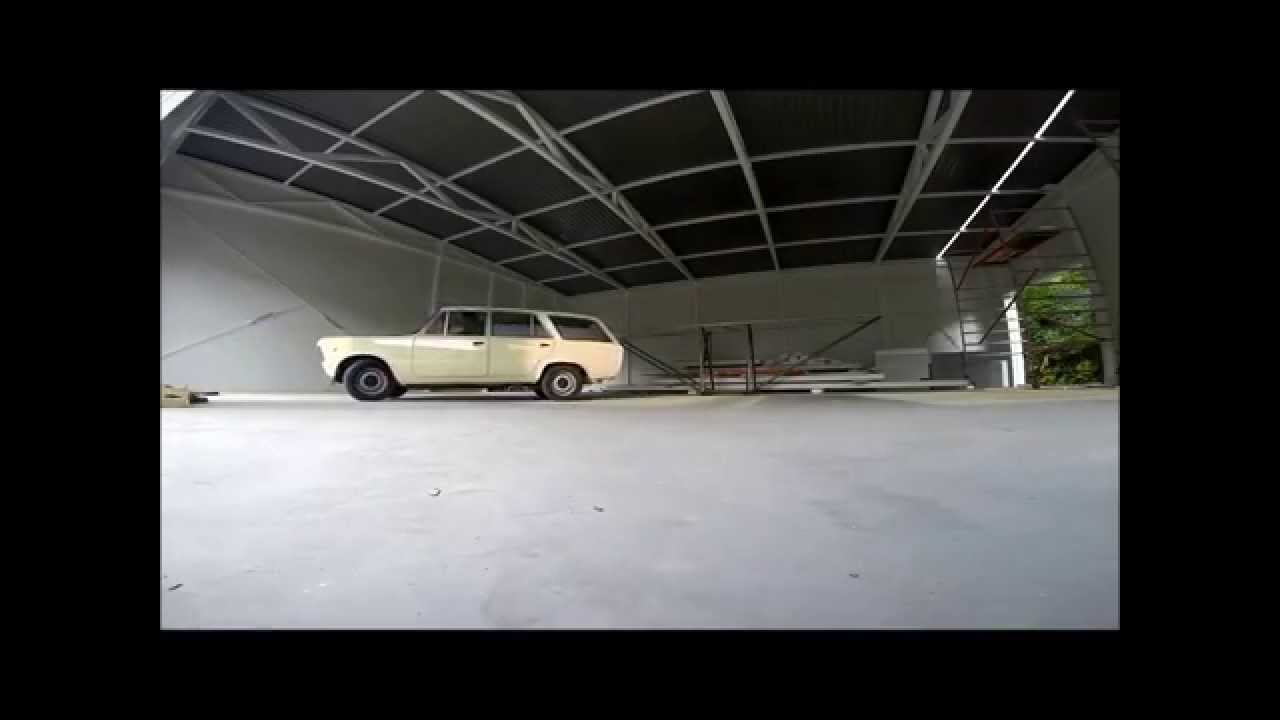 FSO 1500 (Fiat 125p) sanitarka, 1989r. w trakcie odbudowy, Powrót od lakiernika.