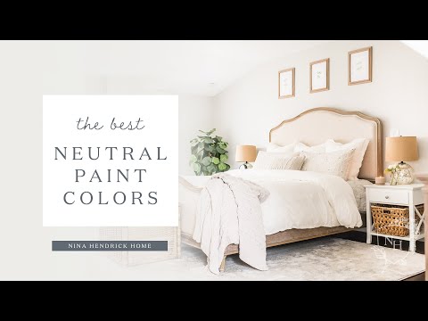 The Best Neutral Paint Colors For Your Entire Home