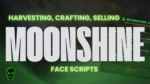 Simple Moonshine system for QBox GTAV FIVEM Roleplay Servers - by FACE SCRIPTS