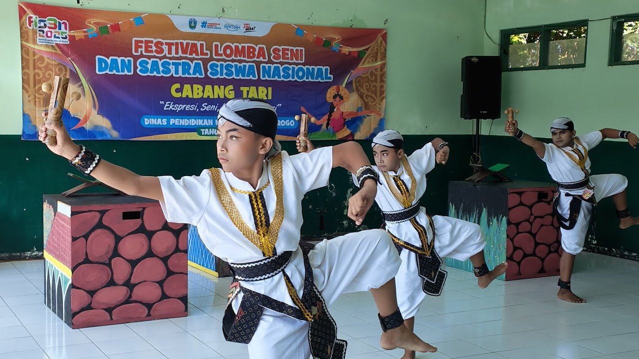 FLS3N KABUPATEN PONOROGO _ SENI TARI _ JUARA 3 _ SDN 1 KARANGAN KEC. BALONG TAHUN 2025