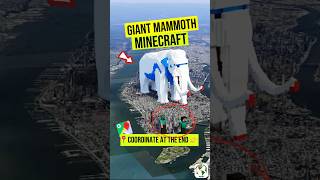 MINECRAFT MAMMOTH Caught on Google Maps 🌎 #googleearth #googlemaps #googlestreetview #streetview