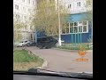 Воезался в забор и бросил машину