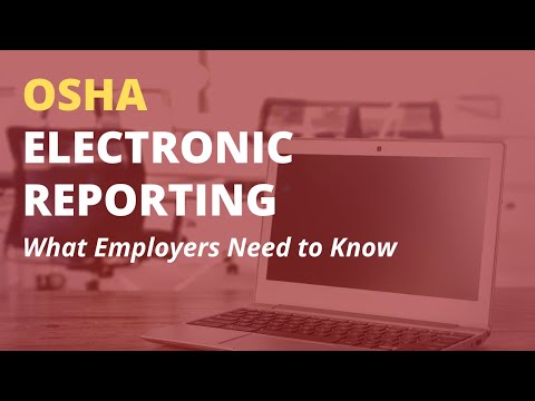 OSHA Electronic Reporting 300A