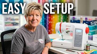 How To Set Up Most Sewing Machines: Beginner Guide (Featuring PooLin EOC02)